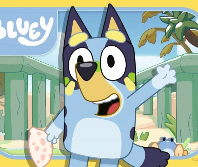 Az első Bluey puzzle-m
