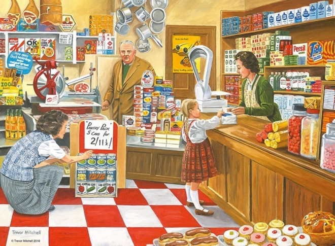 Ravensburger Puzzle Saroküzlet az utca sarkán 100 darab