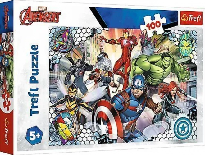 100 darabos puzzle - híres Avengers