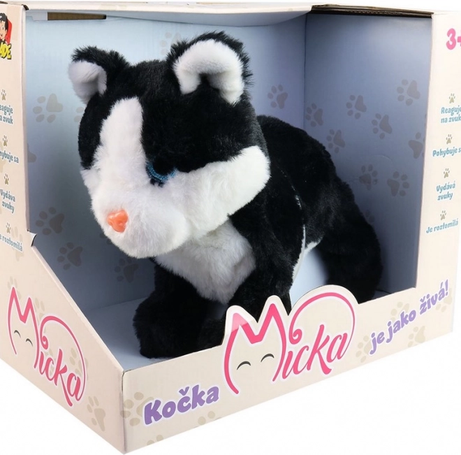 Micka cica hangra reagáló 26 cm