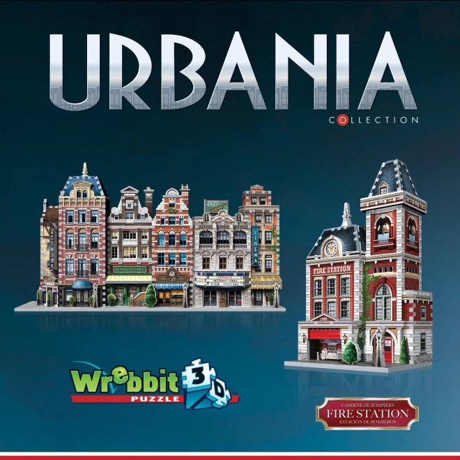 Wrebbit 3D puzzle: Tűzoltóállomás