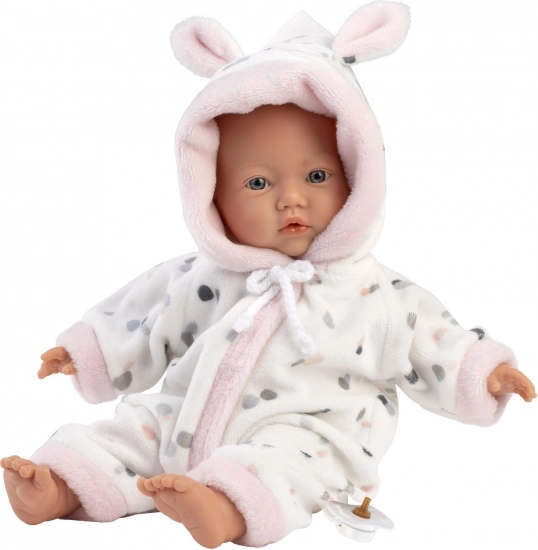 Realizmus baba kisbaba LITTLE BABY puha textil testtel 32 cm