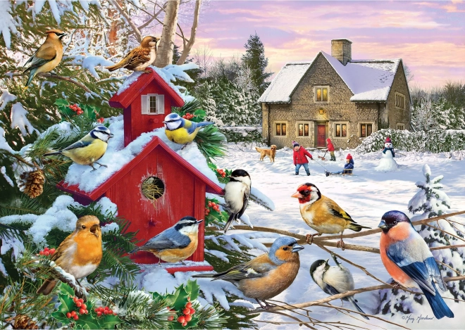 GIBSONS Puzzle Téli Szárnyak 1000 darab