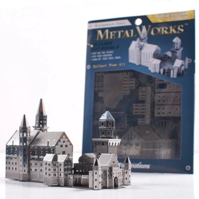 Neuschwanstein kastély 3D Metal Earth puzzle