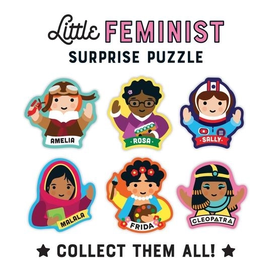 Feminista meglepetés puzzle 70 darabos