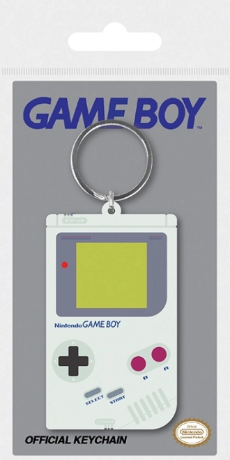 Gumiból készült Nintendo Gameboy kulcstartó