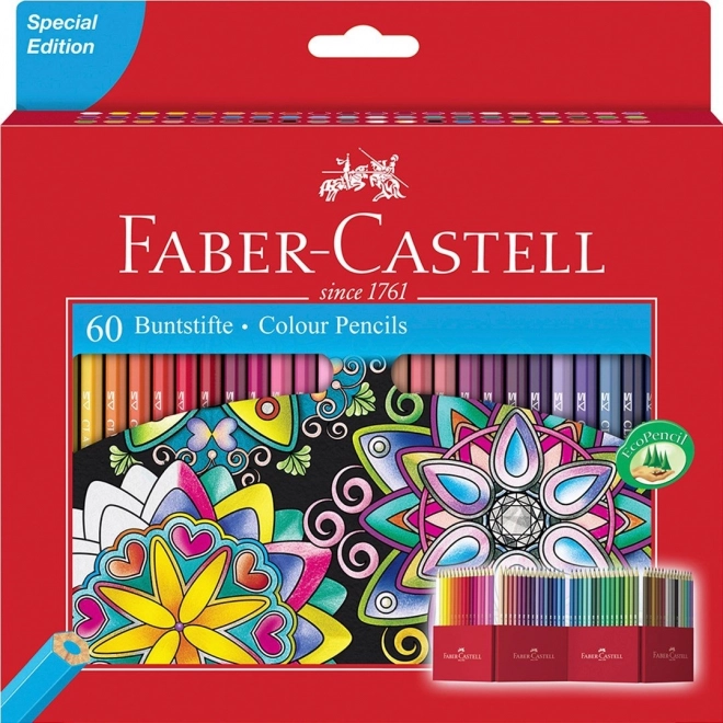 Faber-Castell 60 darabos színes ceruza készlet