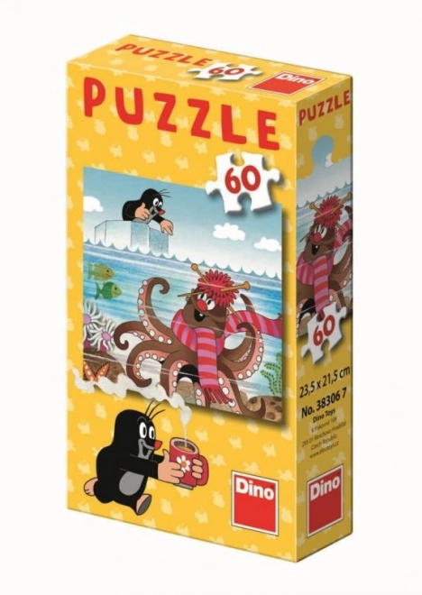 Krtek és kamilla 60 darabos puzzle - DINO