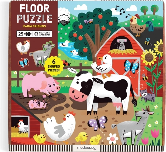 Mudpuppy padló puzzle Barátok a farmáról