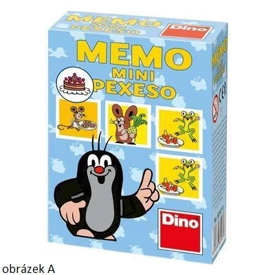 Dino mini memória játék Kisvakond mintával