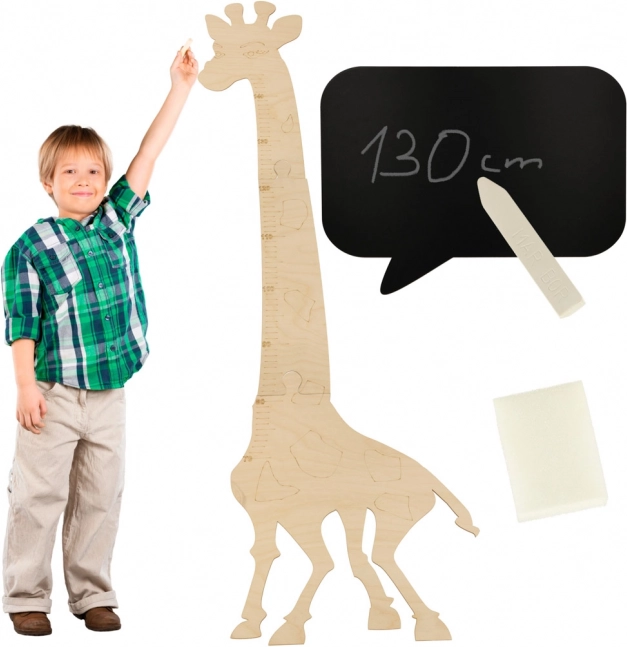 Fa zsiráfos magasságmérő 125 cm-ig