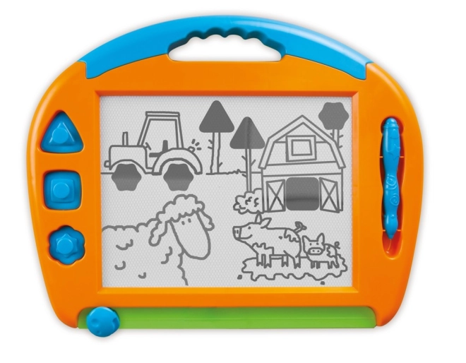 3 mágneses pecsét és zsinóros stylus