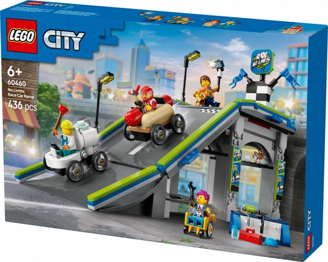 Lego City Autóverseny Rámpákkal