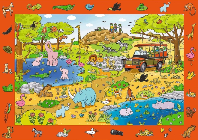 Spy Guy - safari 24 darabos puzzle