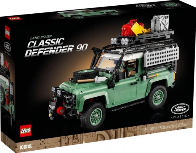 Lego Icons land rover classic defender 90 készlet