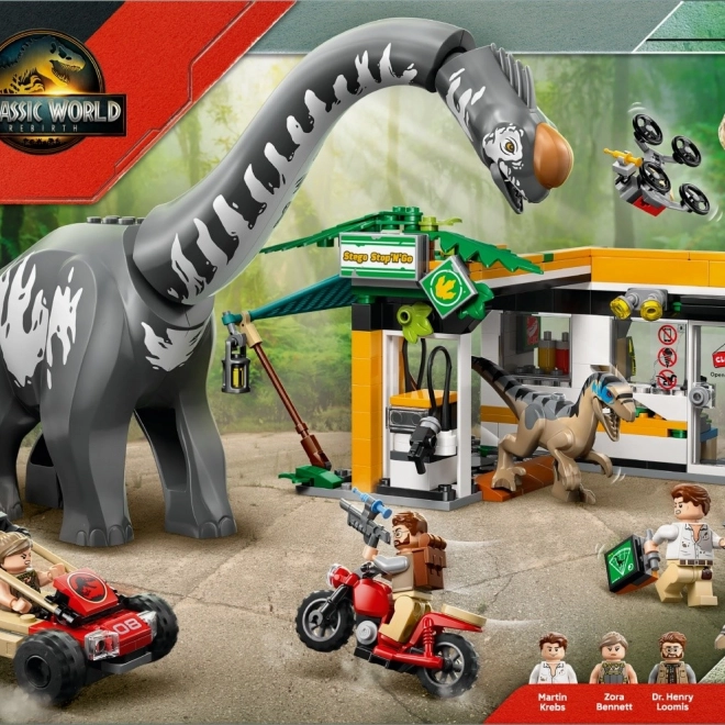 LEGO Jurassic World A titanosaurus és a raptor nyomában