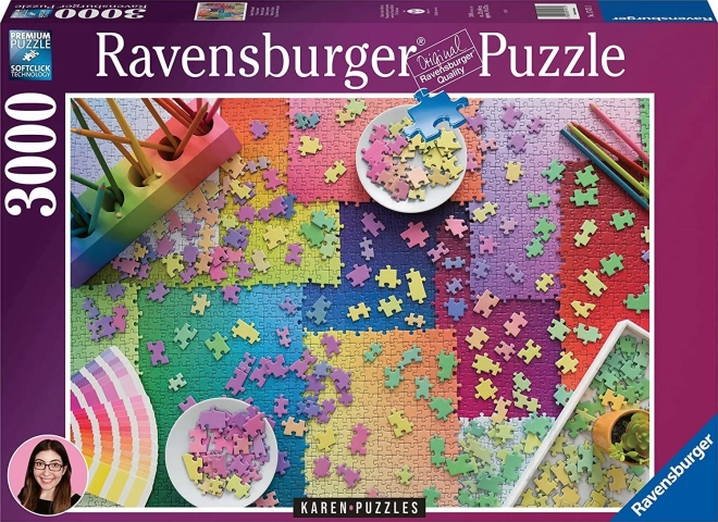 Ravensburger Puzzles Karens mesterművei 3000 darabos kirakó