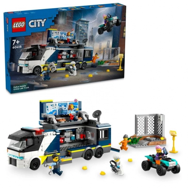 LEGO City - Mobil Kriminalisztikai Laboratórium