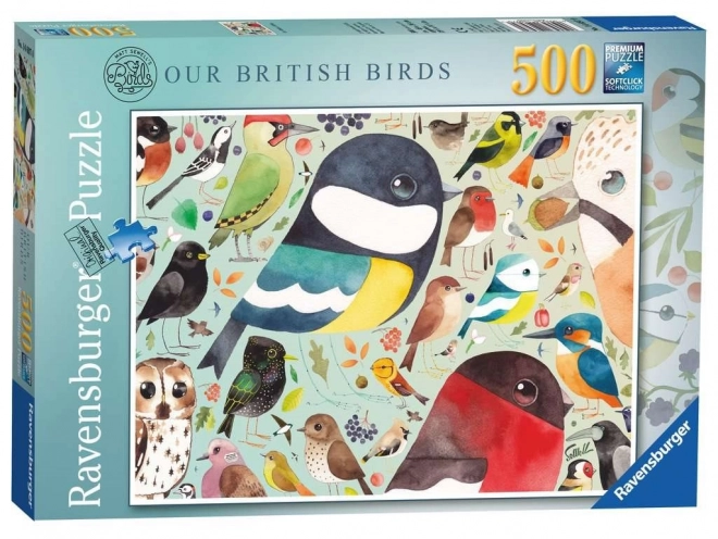 Brit madarak puzzle 500 darab - RAVENSBURGER