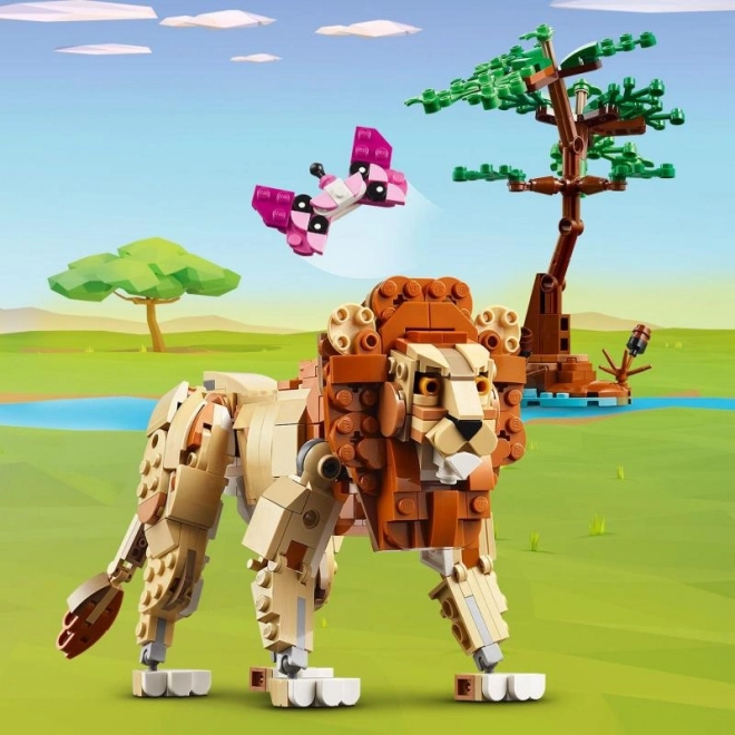 Lego Creator szafari állatok építő készlet