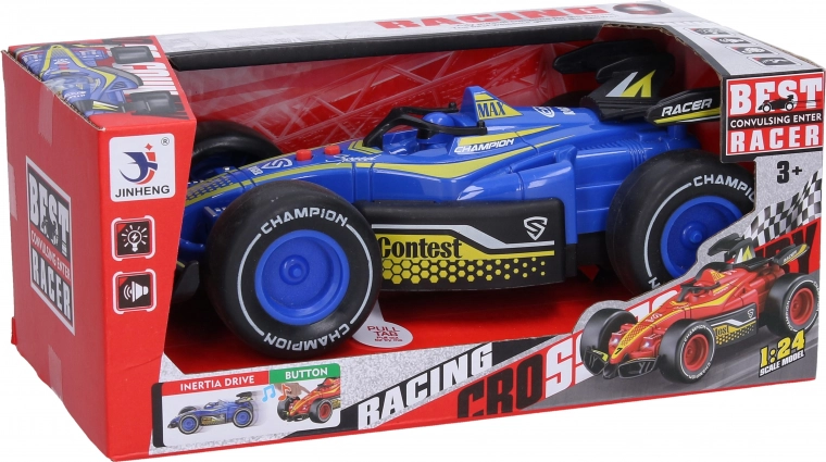 Fény- és hangeffektek, mint a versenypályán