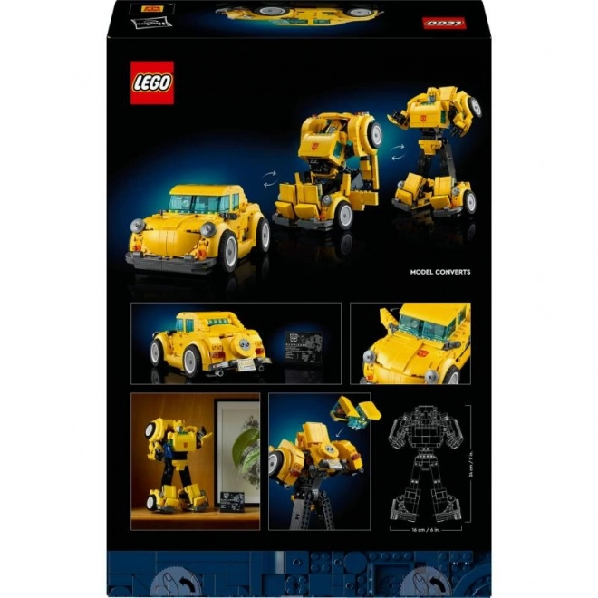 Lego Icons Transformers Bumblebee felnőtt építő készlet