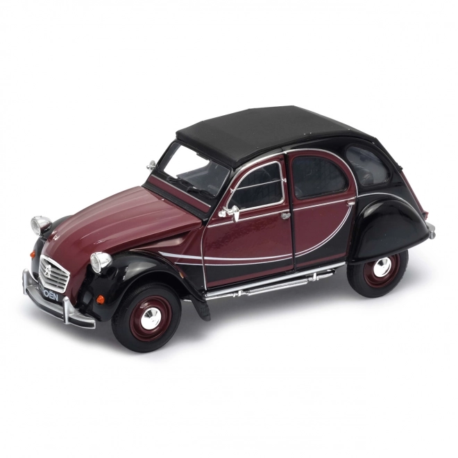 Citroen 2CV 6 Charleston modellautó 1:24 méretarányban