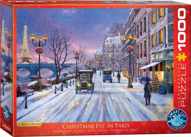 Karácsonyi este Párizsban Puzzle 1000 darabos