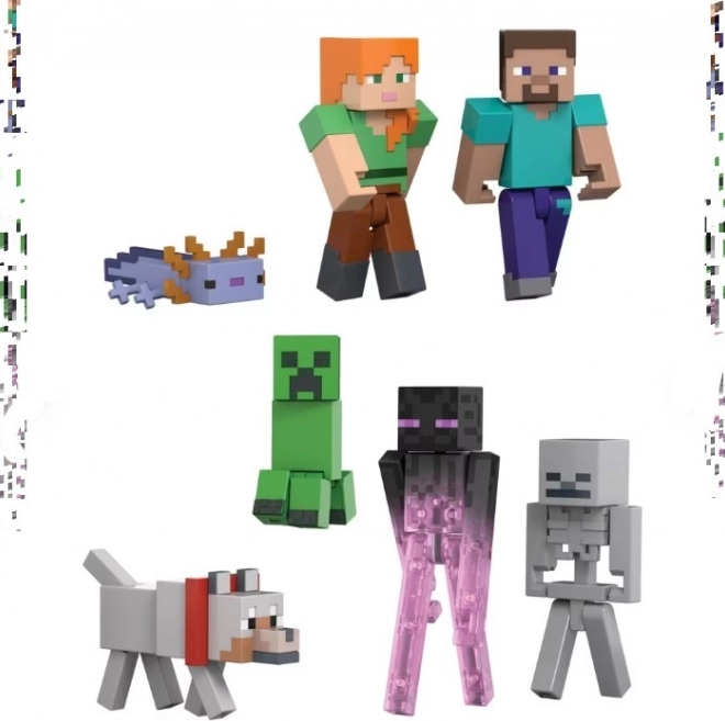 Minecraft Alkotók figura készlet