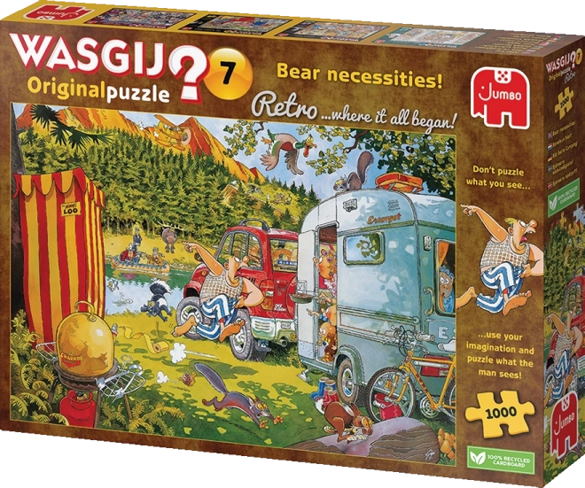 Wasgij Rejtvény - Medvetánc 1000 darabos puzzle