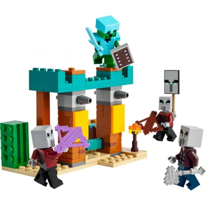 Lego Minecraft Sivatagi Portya Kaland