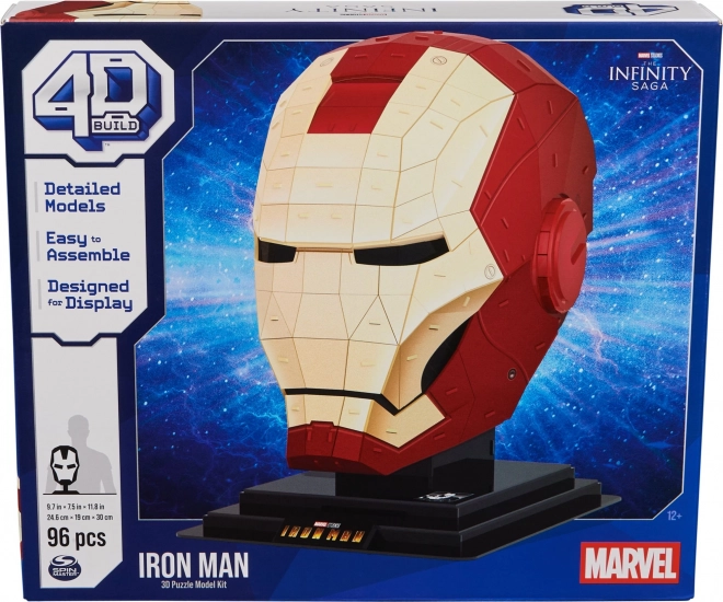 4D Marvel Iron Man sisak puzzle