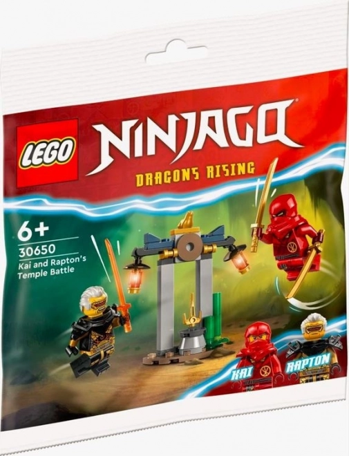 Lego Ninjago - Kai és Raptan csata a Templomban