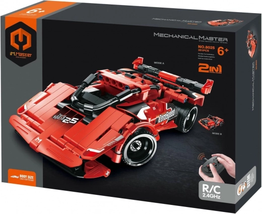 építőkészlet RC autó 2 az 1-ben iM.MASTER, 2,4 GHz, 351 darab