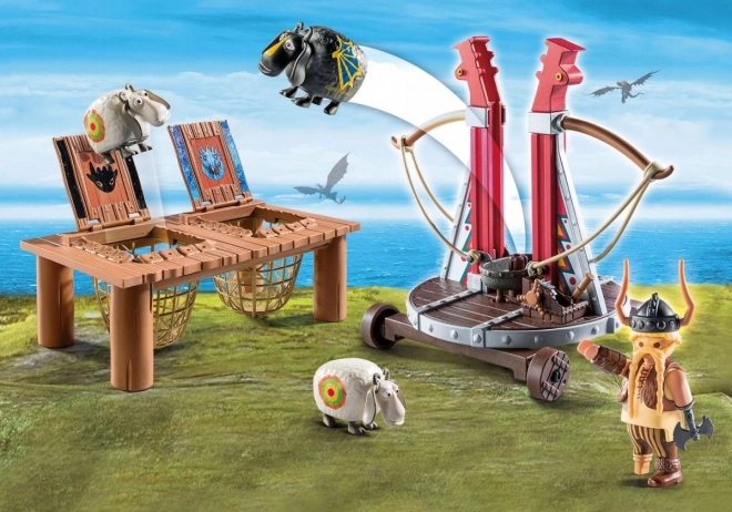 Playmobil Dragons pofázó ballista készlet