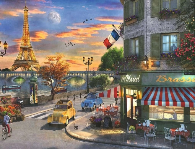 Ravensburger puzzle Naplemente Párizsban