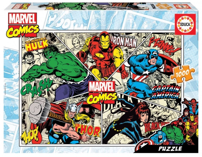 Marvel képregény puzzle 1000 darabos