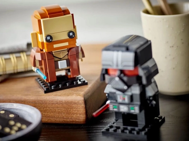 Obi-Wan Kenobi és Darth Vader LEGO BrickHeadz készlet