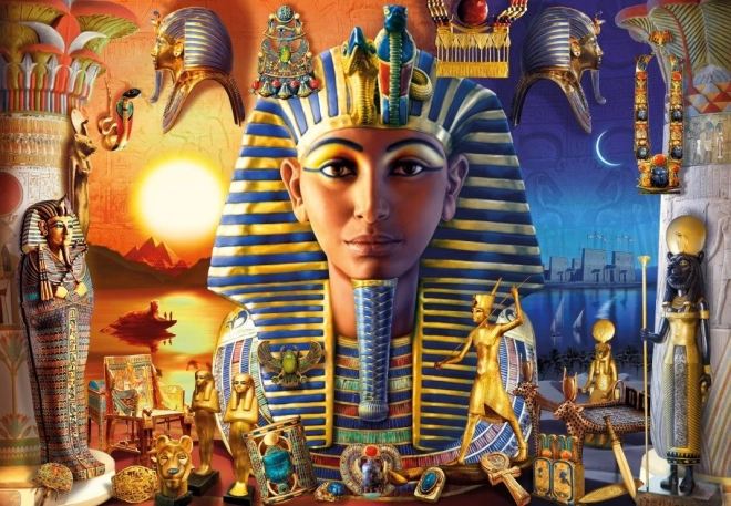 BLUEBIRD Egyiptomi kincsek puzzle 1000 darab