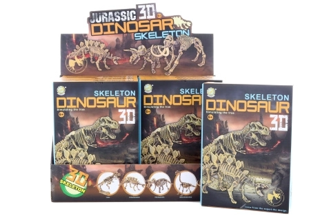 Dinoszaurusz csontváz puzzle