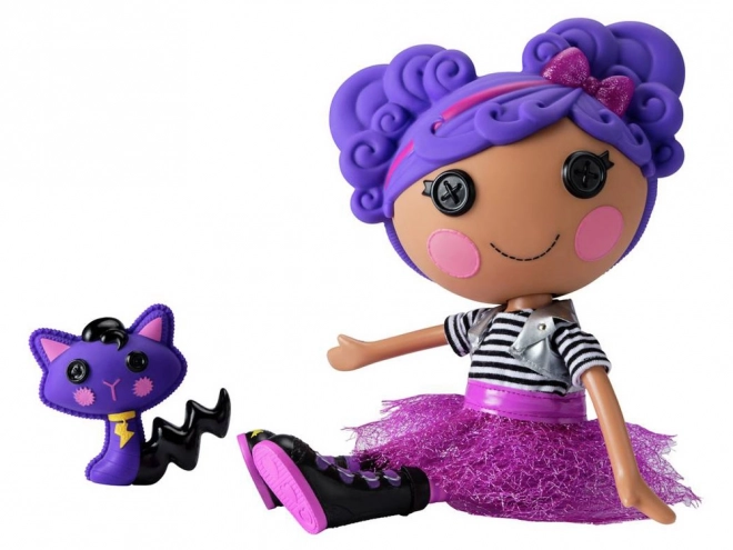 Lalaloopsy nagy rocker baba Storm E Sky és macska