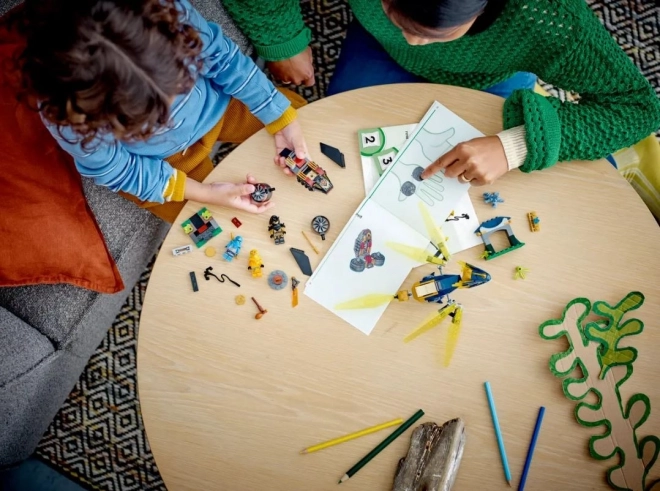 Lego Ninjago Nya és Arin: Harc a kis sárkány hátán