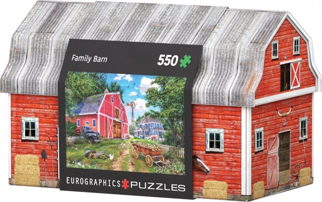 Eurographics puzzle családi farm 550 darab