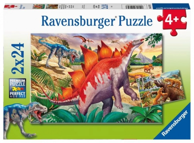 Dinoszauruszok világa puzzle