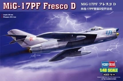 MIG-17PF Fresco D modellkészlet