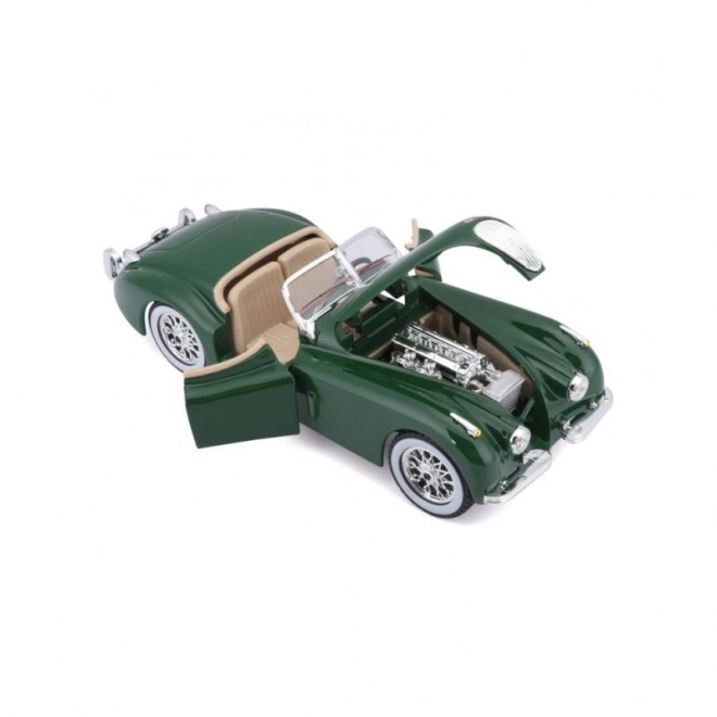 Jaguar XK 120 Roadster modellautó 1951 - zöld