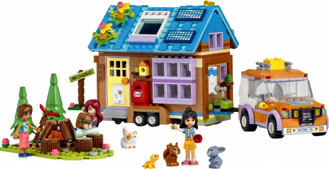 Kis lakókocsi LEGO Friends játékkészlet