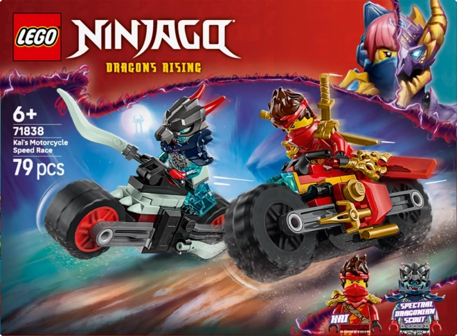 Lego Ninjago Kai és Motorversenyek