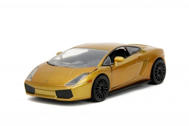 Gyors és dühös Lamborghini Gallardo modellautó 1:24 méretarányban