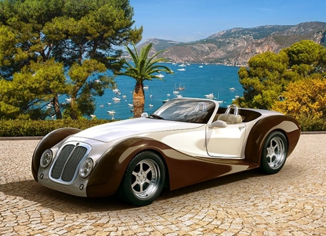 Puzzle 260 darabos Roadster a riviera partján